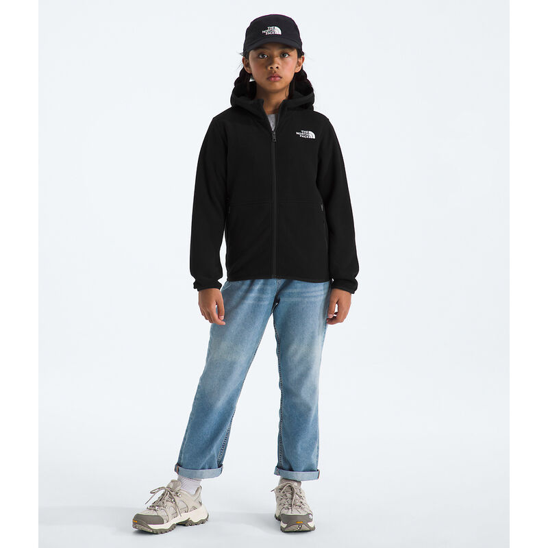 Teen Glacier Full Zip Hooded Jacket, TNF BLACK, hi-res image number 3