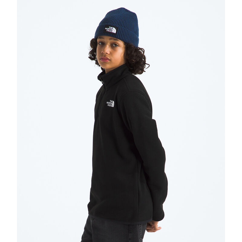 Teen Glacier &frac14; Zip Pullover, TNF BLACK, hi-res image number 4