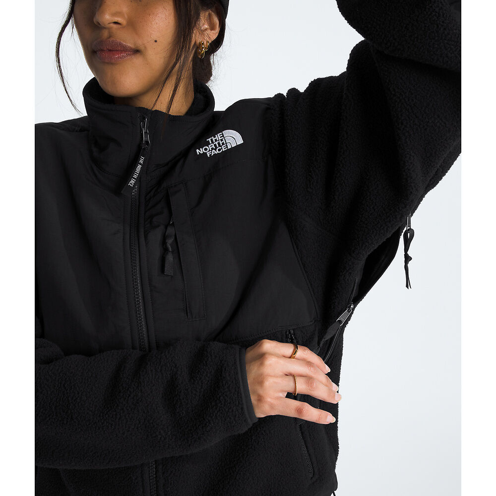 Women's Retro Denali Fleece Jacket TNF BLACK Fleece The North