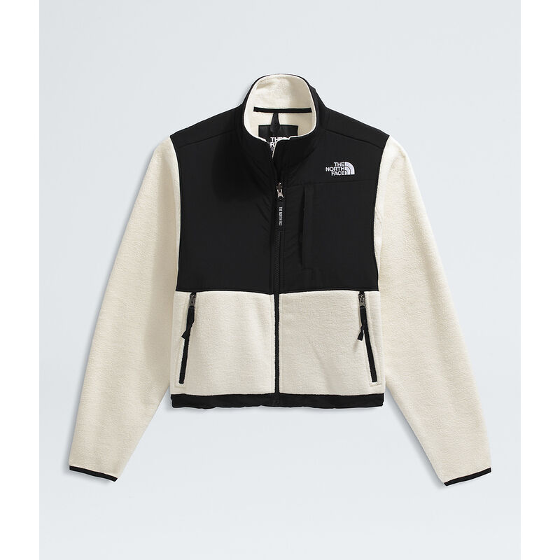 Women's Retro Denali Fleece Jacket, WHITE DUNE-TNF BLACK, hi-res image number 8