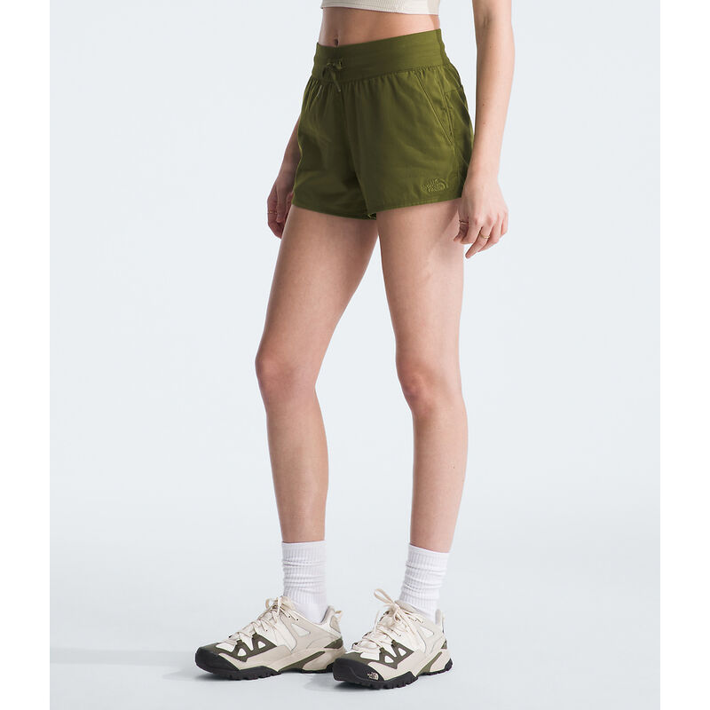 Women's Aphrodite Shorts, FOREST OLIVE, hi-res image number 3