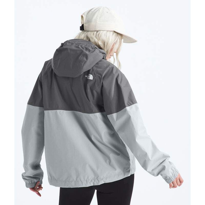 Women's Antora Rain Hoodie, SMOKED PEARL/HIGH RISE, hi-res image number 4