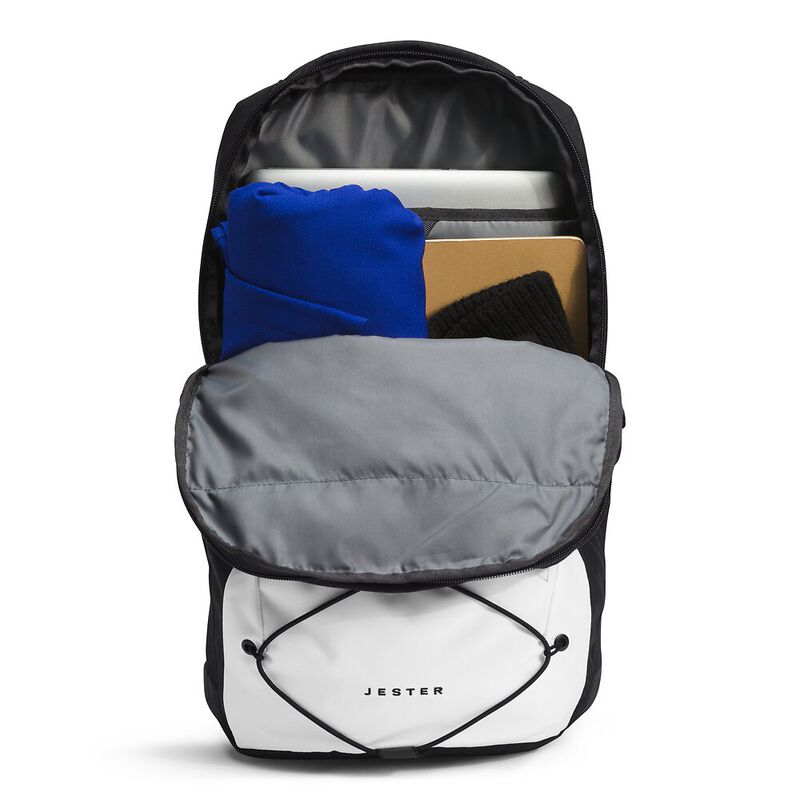 Jester Backpack, TNF WHITE/TNF BLACK, hi-res image number 4