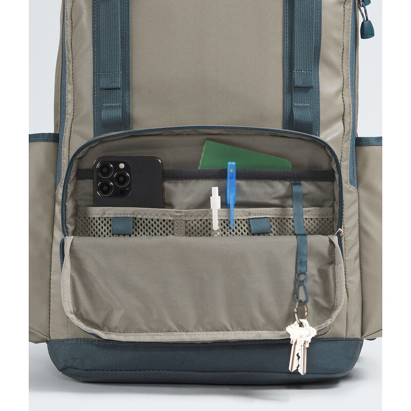 Base Camp Daypack, STONE SLAB-GRANITE GREY, hi-res image number 5