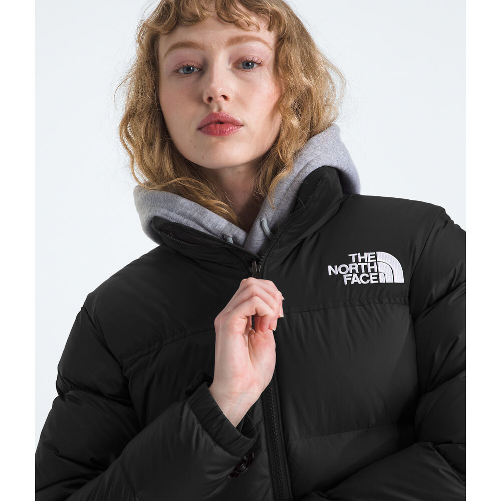 Women's 1996 Retro Nuptse Jacket TNF BLACK-R Insulated The