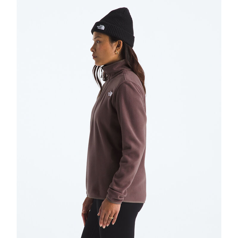 Women's Glacier Fleece &frac14; Zip Jacket, TAWNY QUARTZ, hi-res image number 3
