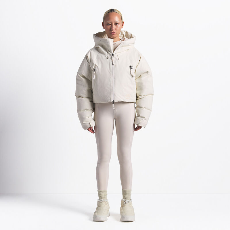 The North Face X SKIMS W Insulated Shell Jacket, SK BONE, hi-res image number 4