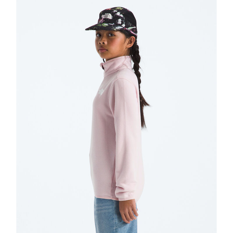 Teen Glacier &frac14; Zip Pullover, PALE BLOSSOM, hi-res image number 4