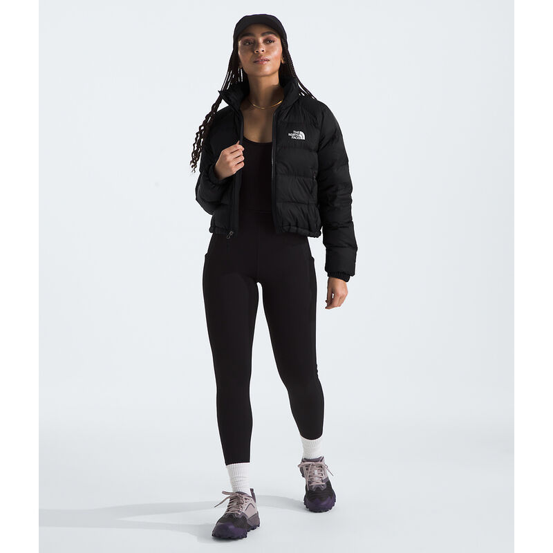 Women's Hydrenalite&trade; Down Short Jacket, TNF BLACK, hi-res image number 2