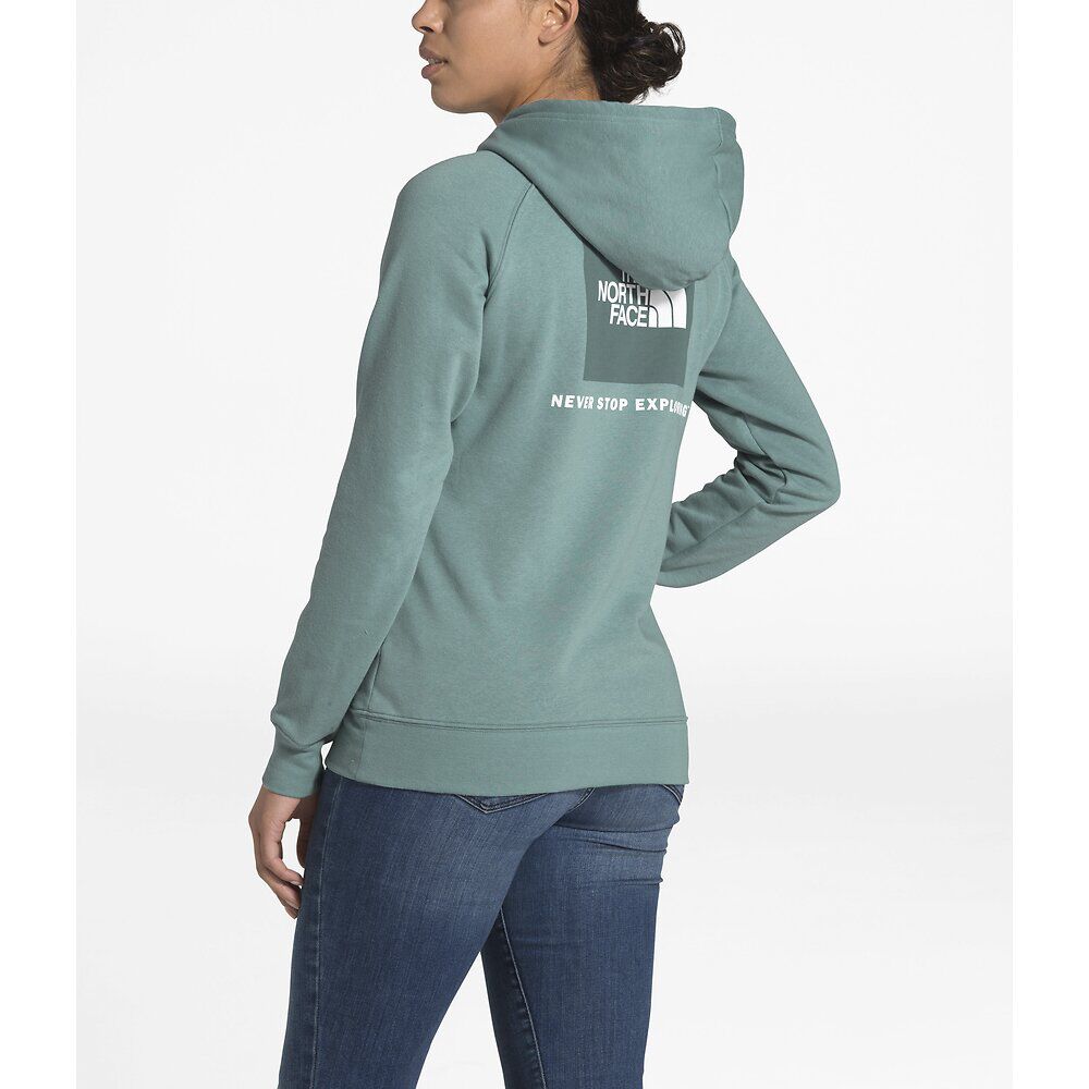 north face turquoise hoodie