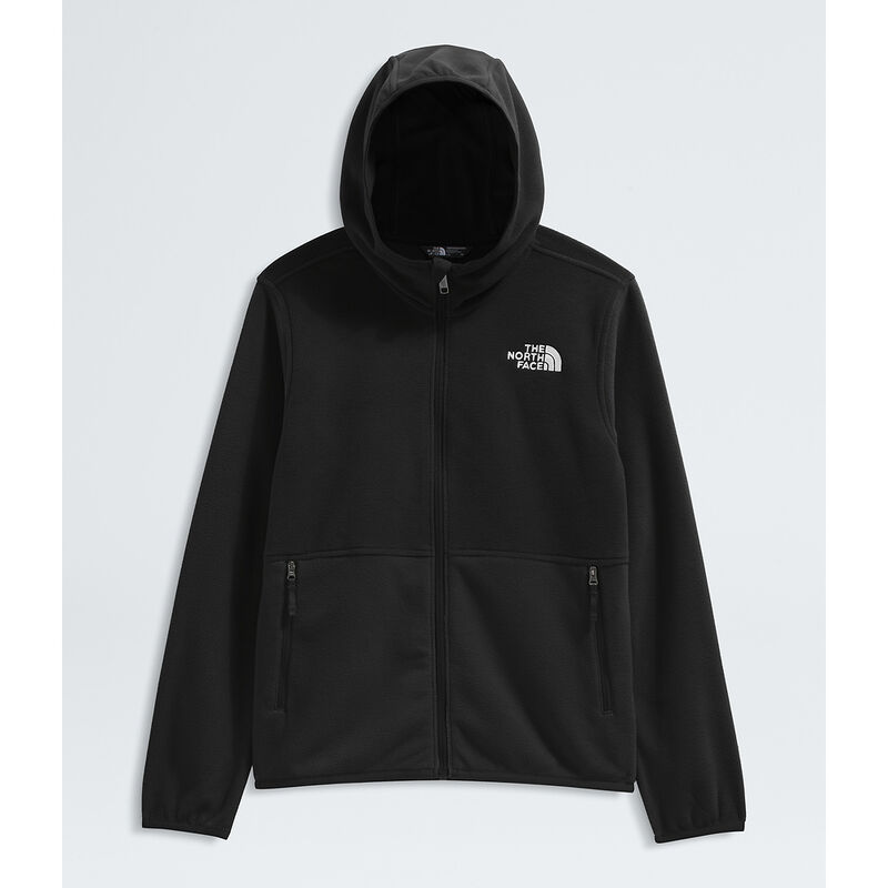Teen Glacier Full Zip Hooded Jacket, TNF BLACK, hi-res image number 6