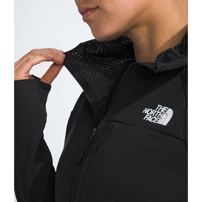 Women's Summit Series FUTUREFLEECE&trade; Full Zip Hoodie, TNF BLACK-NPF, hi-res image number 6
