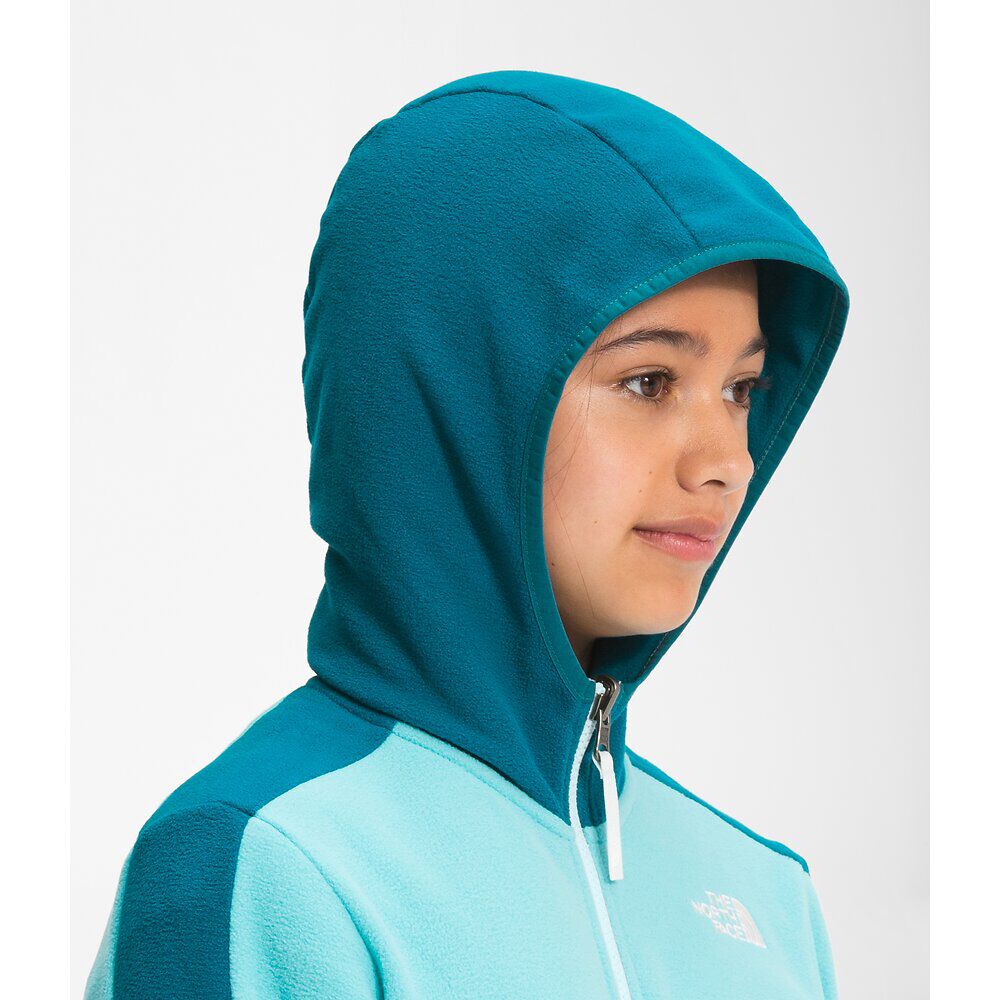 north face turquoise hoodie
