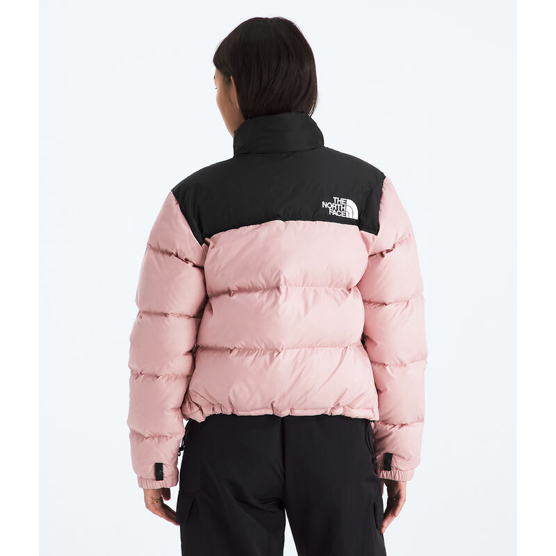 Women's 1996 Retro Nuptse Jacket, METAL PINK-TNF BLACK, hi-res image number 5