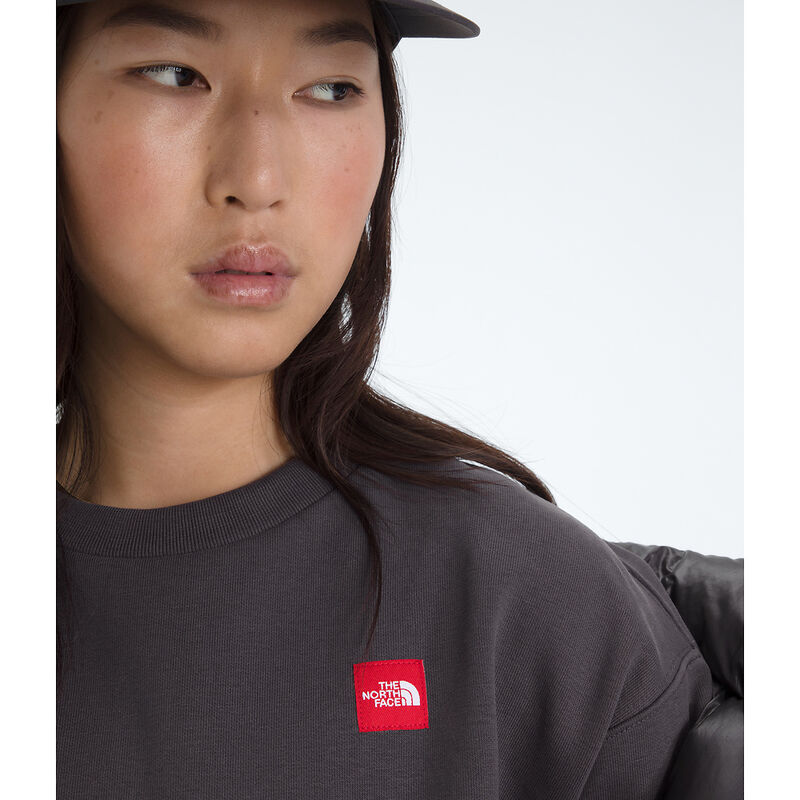 Women's TNF&trade; Red Box Crew, OBSIDIAN, hi-res image number 5