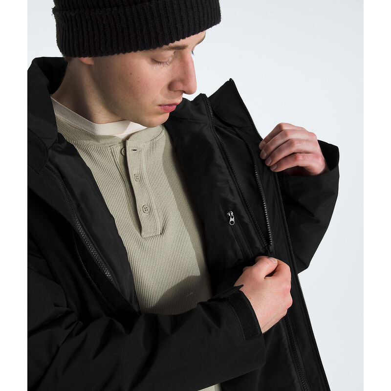 Men's Carto Mono Triclimate&reg; Hooded Jacket, TNF BLACK, hi-res image number 6