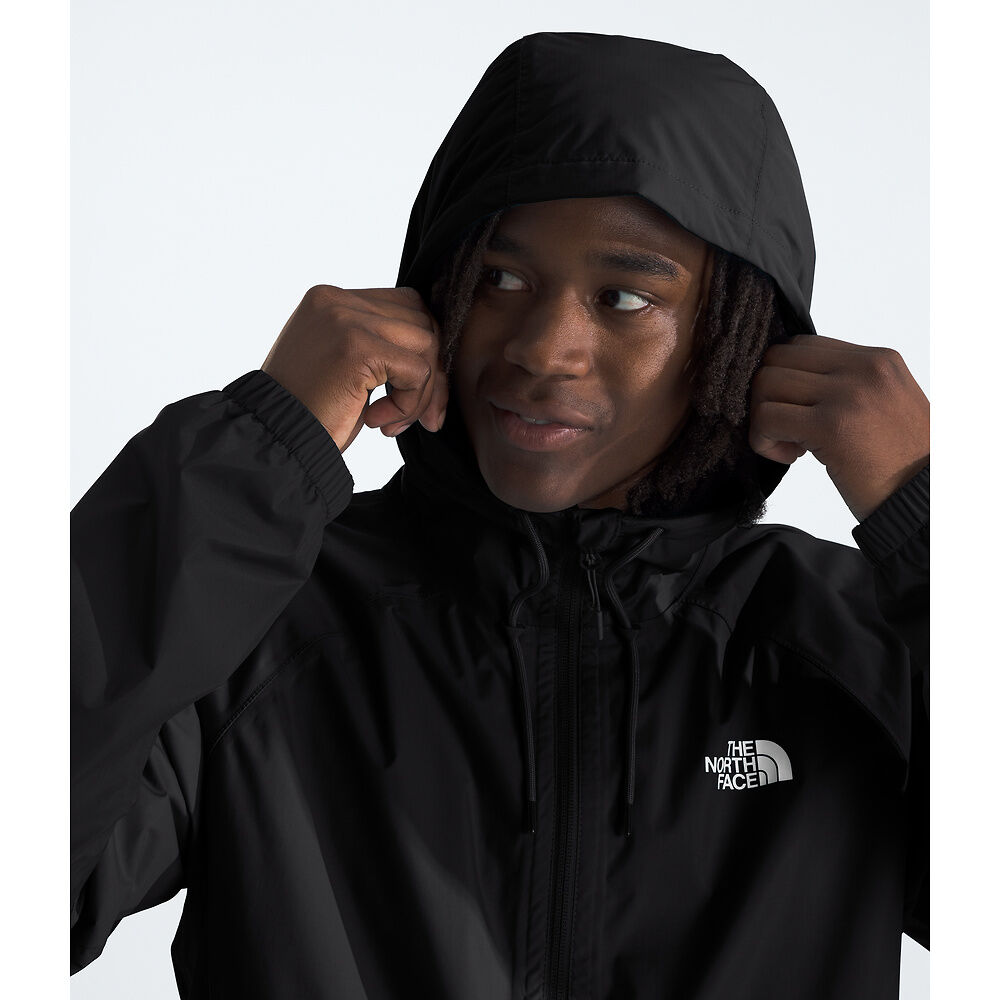 The North Face Antora Dryvent Hooded Waterproof Jacket In Black