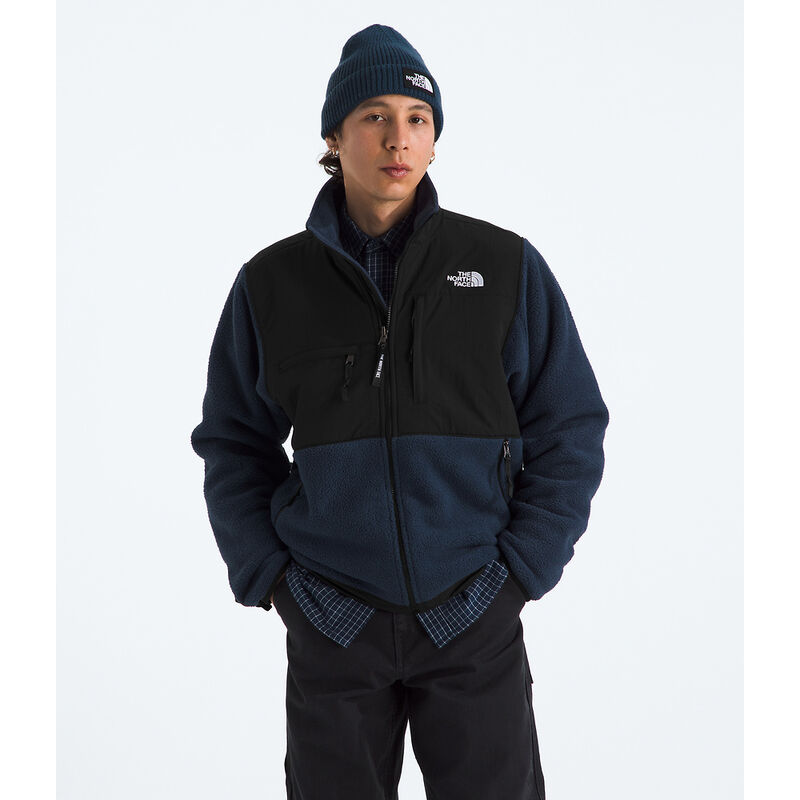 Men's Retro Denali Fleece Jacket, SUMMIT NAVY-TNF BLACK, hi-res image number 1