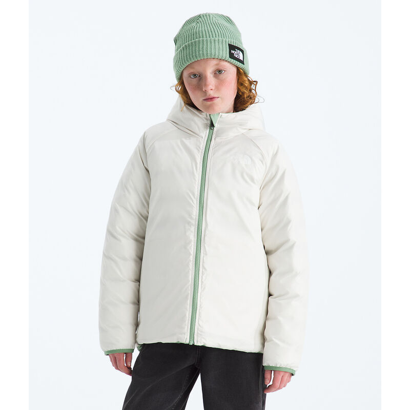 Girls' Reversible Perrito Hooded Jacket, SLATE MOSS, hi-res image number 4