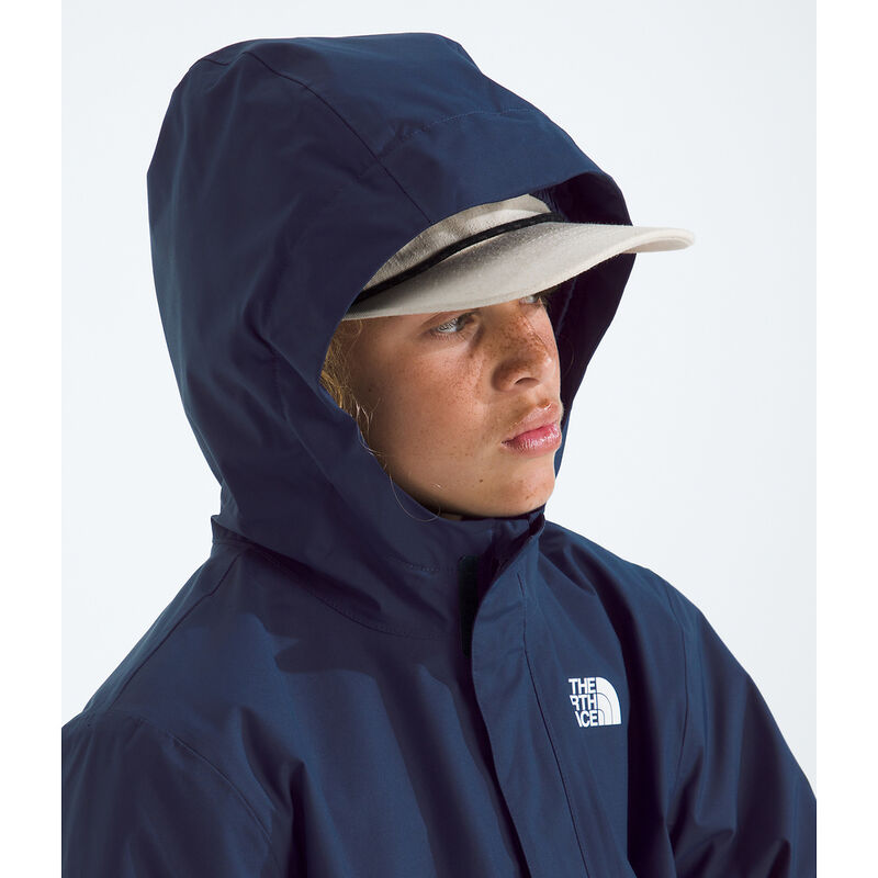 Boys' Warm Antora Rain Jacket, SUMMIT NAVY-DUSK BLUE, hi-res image number 6