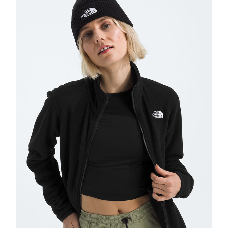 Women's Glacier Fleece Jacket, TNF BLACK, hi-res image number 3