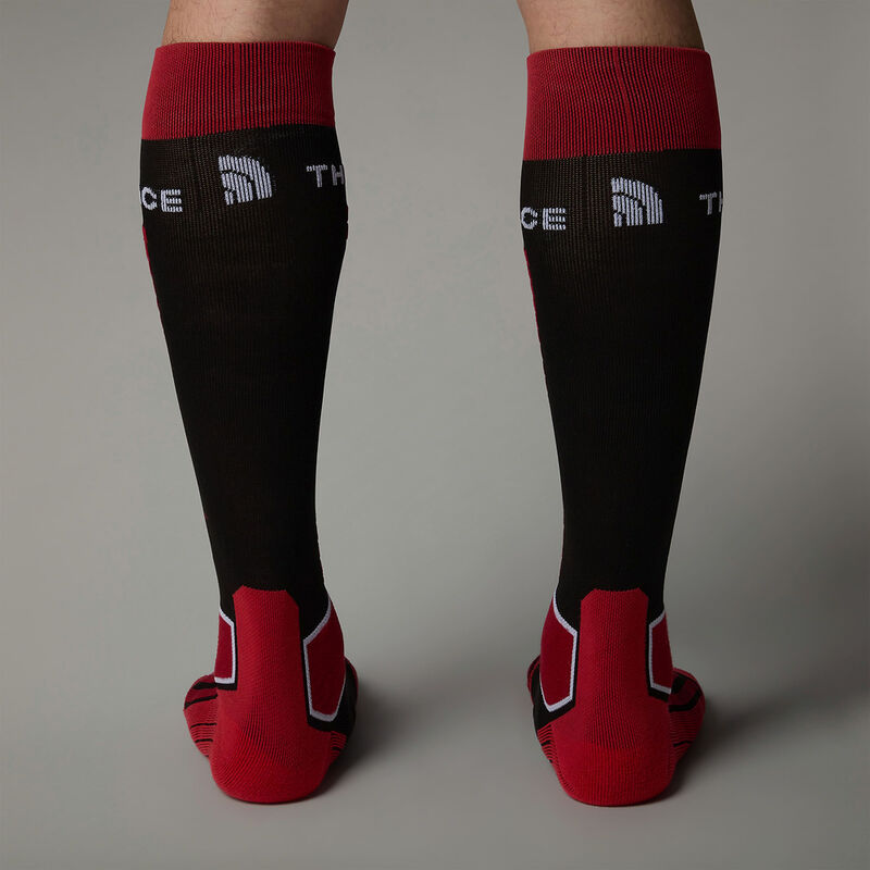 Performance Ski Socks, TNF BLACK-TNF RED, hi-res image number 5