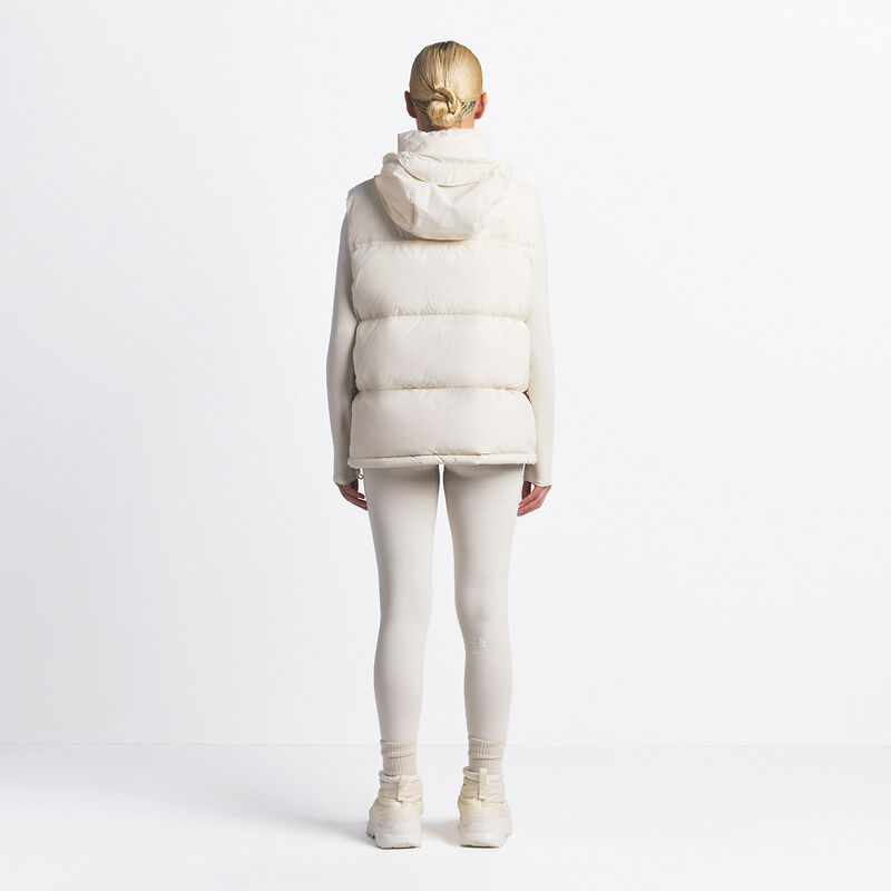 The North Face X SKIMS 1996 Nuptse Vest, SK BONE, hi-res image number 3