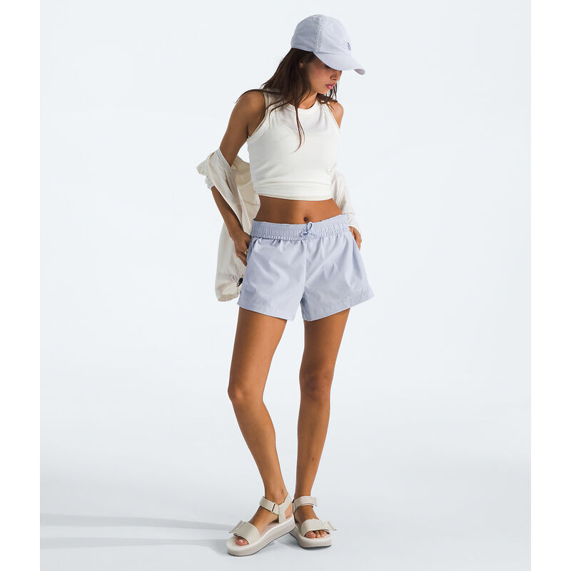 Women's Class V Pathfinder Pull-On 3" Shorts, MYSTIC HAZE, hi-res image number 2