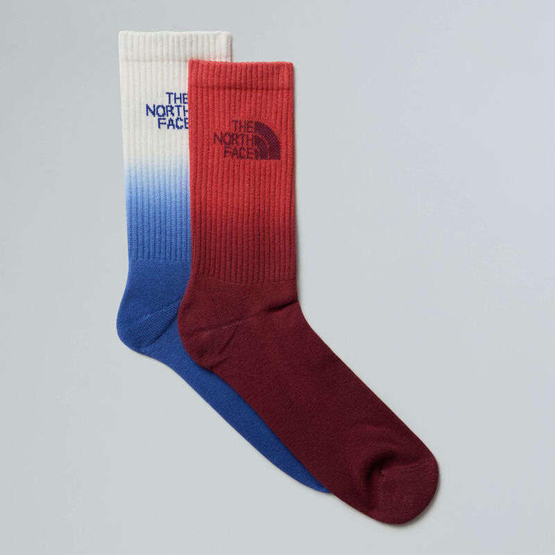 Everyday Crew Dip Dye Socks - 2-Pack