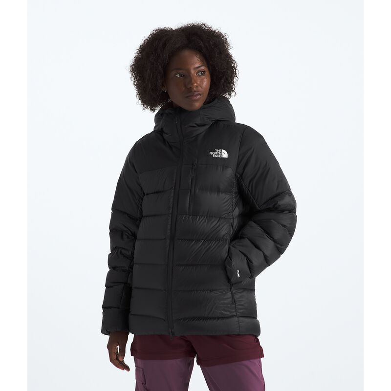 Women's Kalix Down Hooded Jacket, TNF BLACK, hi-res image number 1