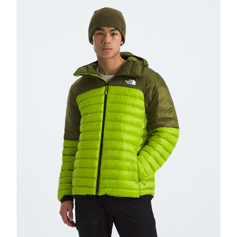 Men's Terra Peak Hooded Jacket, MEADOW GRASS-FOREST OLIVE, hi-res image number 1
