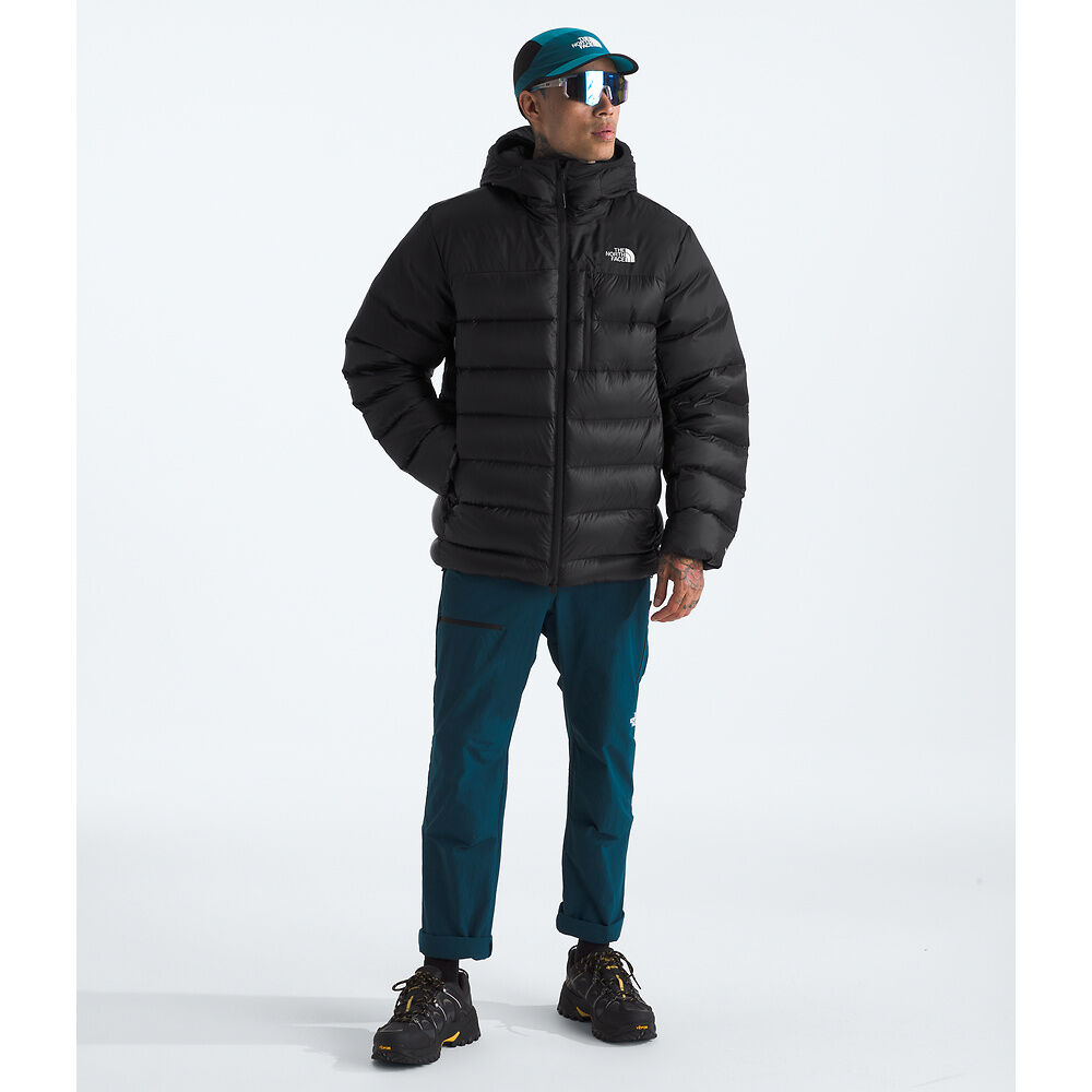 Men's Kalix Down Hooded Jacket TNF BLACK Insulated The North