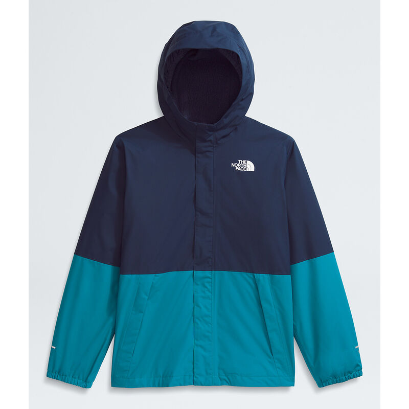 Boys' Warm Antora Rain Jacket, SUMMIT NAVY-DUSK BLUE, hi-res image number 7
