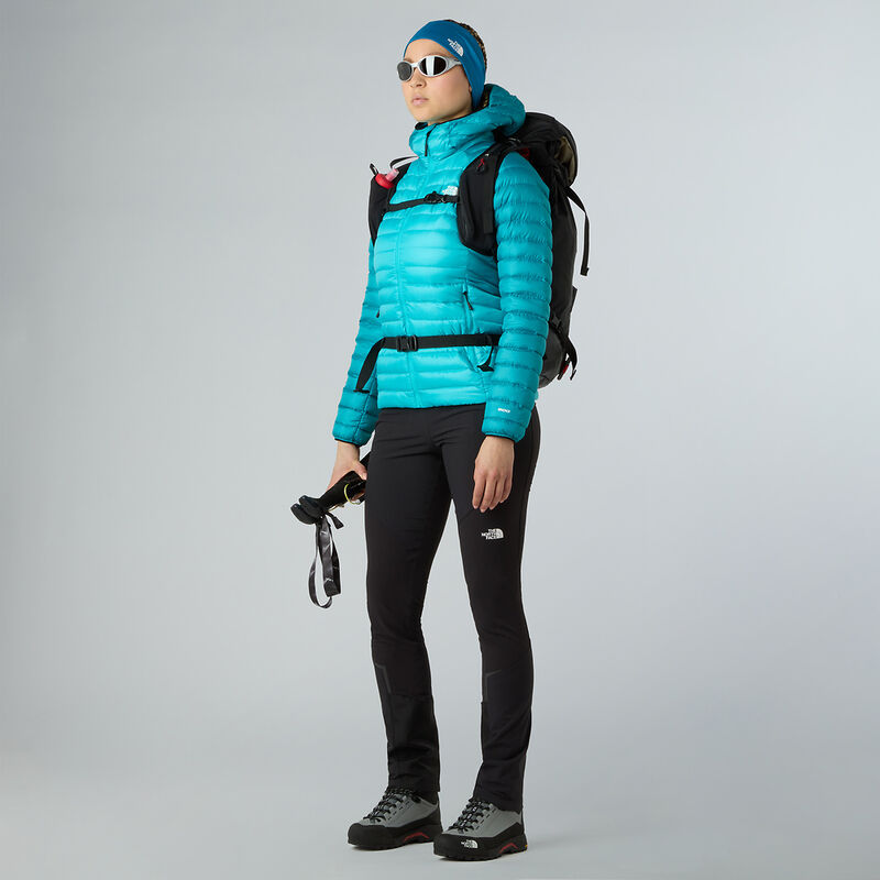 Women's Bettaforca LT Down Hooded Jacket, GALACTIC BLUE-DEEP TEAL, hi-res image number 5