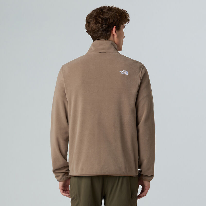 Men's Glacier Fleece Jacket, MOCHA BROWN, hi-res image number 3