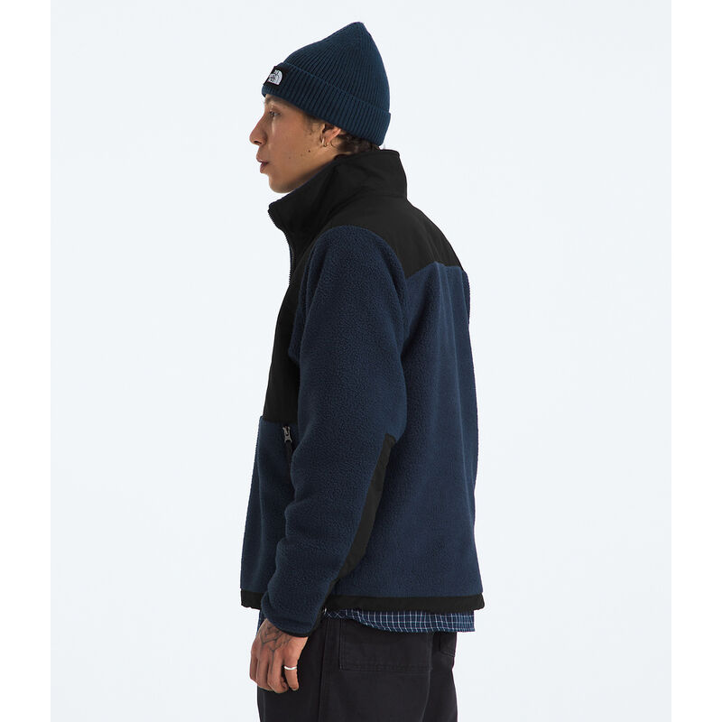 Men's Retro Denali Fleece Jacket, SUMMIT NAVY-TNF BLACK, hi-res image number 4