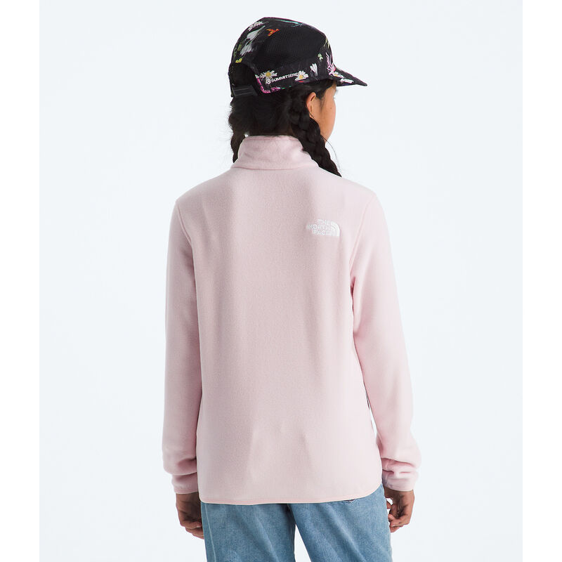 Teen Glacier &frac14; Zip Pullover, PALE BLOSSOM, hi-res image number 5