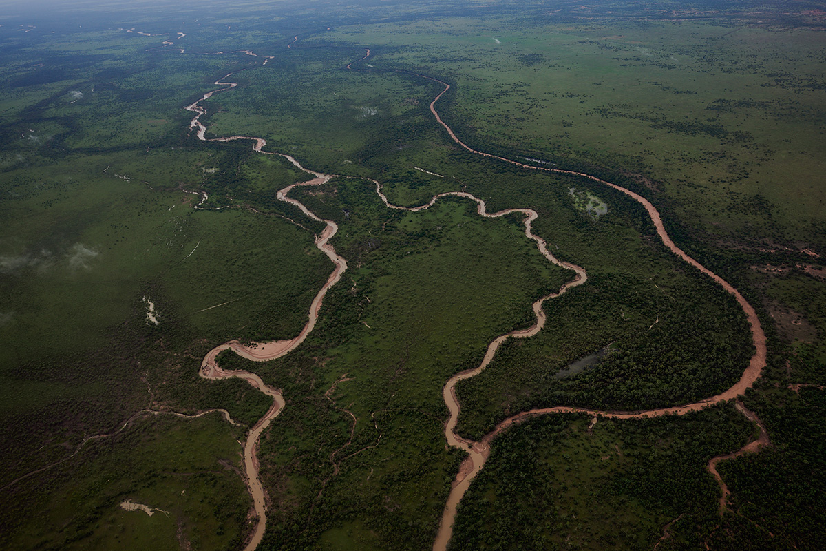 Martuwarra Fitzroy River Aerial Shot